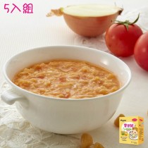郭老師寶寶粥-蕃茄洋蔥珠貝雞粥5入組(副食品)